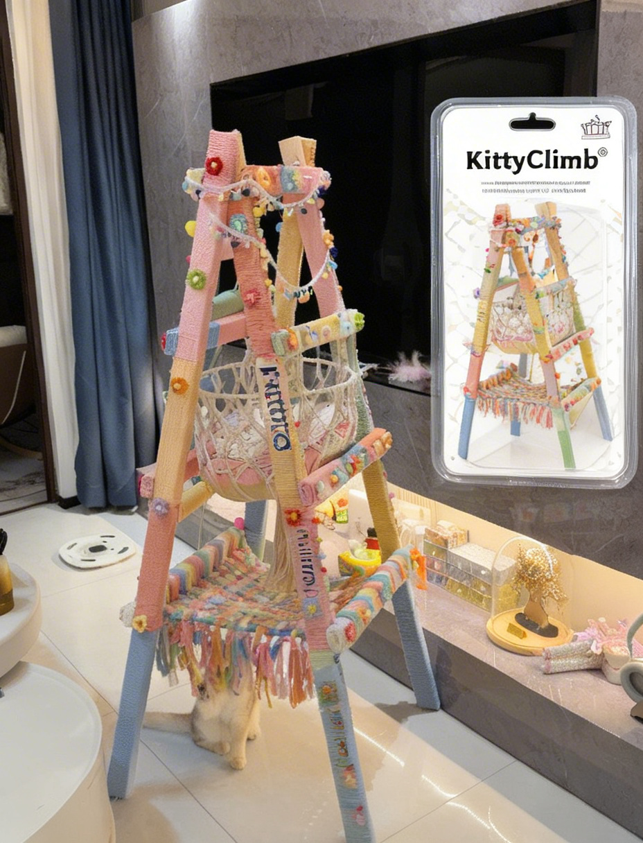 vynarop® Whisker Kingdom Cat Tree Tower: The Purr-fect Scratching Post, Cozy Hideaway & Adventure Perch Paradise for Your Feline Explorer